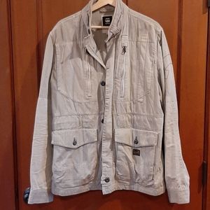 Mens xl Raw Cargo Coat
